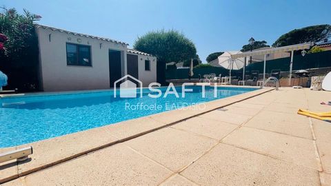 Villa T5, 130m², climatisée, piscine, cuisine d'été