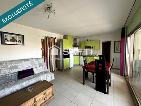 Appartement T3 vue mer, accés direct plage, parking sécurisé