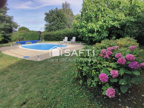 Maison de campagne avec piscine, idéale pour chambres d'hôtes ou recevoir des amis