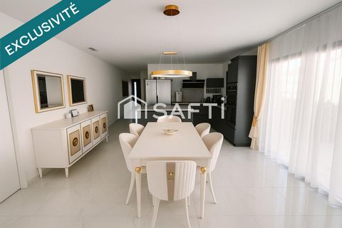 Jolie maison récente à vendre sur Rivesaltes avec piscine et terrasse sur un terrain de 289 m2