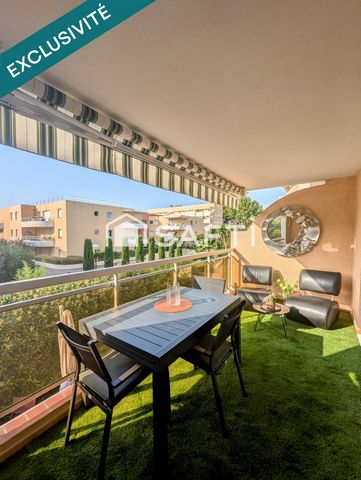 Exclusivité, appartement entièrement rénové avec goût vendu meublé, proche de la Base Nature et des commerces, terrasse, cave