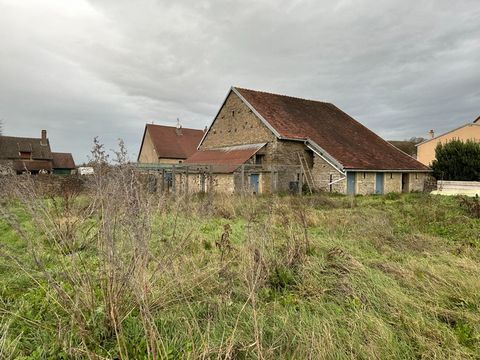 Grange avec grand jardin constructible proche de POUILLY EN AUXOIS (21)