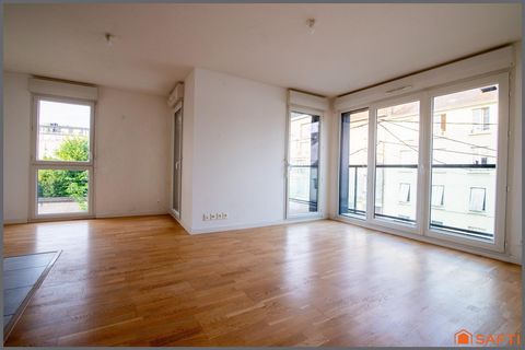 Hauts Pavés T3 de 2015 de 59,24m2, terrasse, parking et cave