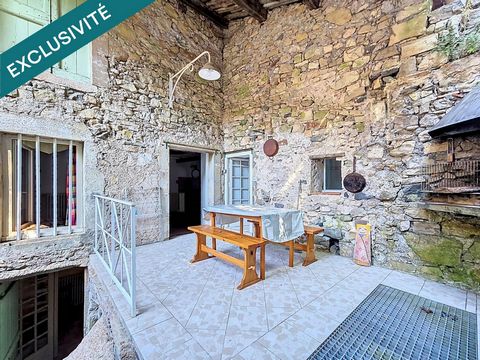 Maison de village avec cour, garage et grenier aménageable – Lunas (34650)