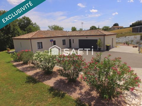 Belle contemporaine T5 136m² de plein-pied.
