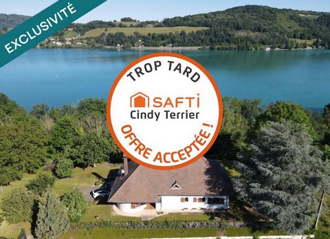 Maison vue lac au calme