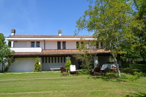 This pet-friendly holiday home in Northern Italy has 4 bedrooms to accommodate 7 guests comfortably. It is perfect for families and comes with free wifi, a garden with sun beds to soak in the sun and chairs to dine while enjoying the sunset. A great ...
