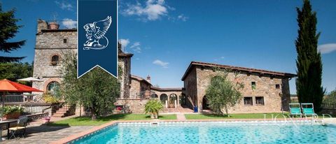Set in Chianti this luxury villa is for sale. The large interior spaces, equipped and fitted with the most modern services, maintain quality and classic elements. Original terracotta floors, fireplace in the seventeenth century, with vaulted ceilings...