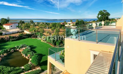 A magnificent three-bedroom villa withÂ panoramic views of the sea and Ria Formosa nearby FusetaÂ and the beach. This south- facing recently refurbished villa enjoys a lot of privacy due to the plot of 3000 m2. An entrance hall leads to the office/li...