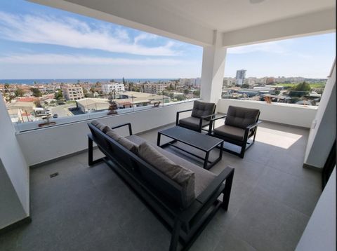 Resale apartment of three-bedroom with large balcony and sea -view. The project is situated only 550m from the seafront and St. Lazarus Church. This property features a communal swimming pool on the first floor and was delivered in 2021.