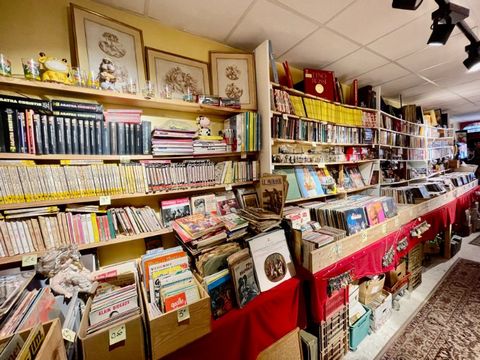 Ideally located in downtown Bourbonne-les-Bains, the brand sells many used objects such as books, comics, DVDs, CDs, vinyl, figurines etc... The customers of this shop do not just come to buy objects from another era, they come to buy souvenirs of th...
