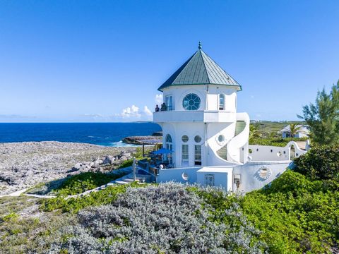 Sitting on five spectacular lots and about seven oceanfront acres and one of the highest and most coveted elevations of the Whale Point Estates Peninsula in Eleuthera sits Ocean Tally. It is a stunning one-of-a-kind property infused by the creative v...