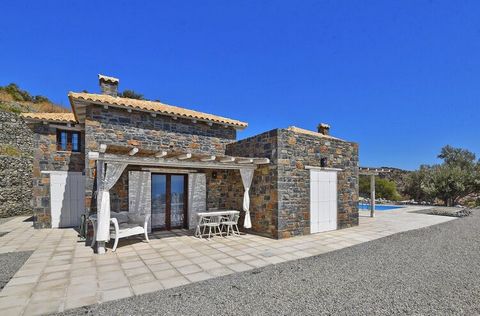 Brand new complex of villas on the attractive south coast of Crete with breathtaking panoramic views of the Libyan Sea. Each of the six residential units consists of two separate natural stone houses and a private swimming pool with a spacious terrac...