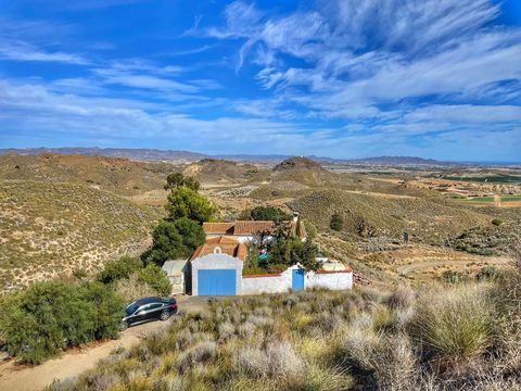 A charming and unique villa in a privileged location on a hill with panoramic views. Some outstanding features and details: Location: The villa is located on a hillside on the slopes of Sierra Lisbona, close to the towns of Bedar and Los Gallardos. T...