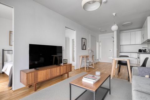 For stays longer than 1 month, we offer custom pricing. Please reach out for an exact quote! Discover the best of Vienna, with this one-bedroom 15th district - Rudolfsheim-Fünfhaus apartment. It’ll be easy to simply show up and start living in this b...