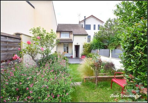Dpt Hauts de Seine (92), à vendre NANTERRE maison P4 en excellent état avec joli jardin cosy