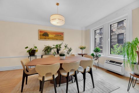 Welcome to 334 West 86th Street, Apt. 5C, an expansive 6-room home nestled in an elegant Rosario Candela pre-war coop, in the highly desirable area of the Upper West Side, just one block from Riverside Park. Step into this ideal layout home, featurin...