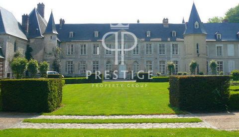 PRICE REDUCED - Historic chateau in Normandy Impressive chateau dating back to the 15th and 18th centuries (Historic Monument) in excellent condition: 6 reception rooms, 14 bedrooms and 8 bathrooms. Rare chapel with exceptional 17th century frescoes ...