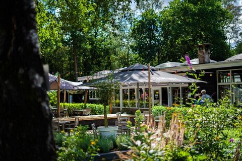 Cette jolie maison de vacances indépendante est un endroit merveilleux pour des vacances dans la Veluwe. Vous disposez de deux chambres avec un lit double ou deux lits simples. Ce logement est équipé de tout le confort moderne et depuis le spacieux s...