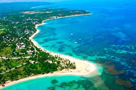 Dominikanische Republik - Las Terrenas - Verkauf - Bewirtschaftetes Baugrundstück - 10000 m2 Loma am Ausgang von Las Terrenas, in Richtung La Ceiba mit einem wunderschönen Blick auf das Meer und die Hügel. Direkter und privater autorisierter Zugang ü...