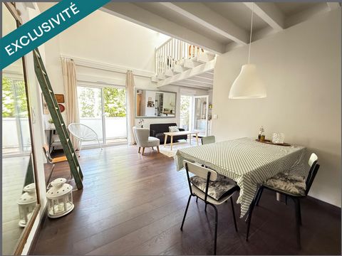 Bassin d'Arcachon, hyper centre d'Andernos les Bains, 300 m du Bassin. Magnifique duplex de 80 m2 loi carrez.