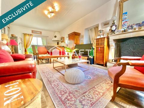 Echoppe au calme au centre de Gujan-Mestras 3 chambres et 2 petites mansardées avec beau séjour traversant