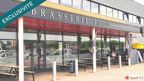 Fonds de bar, brasserie et sa belle terrasse ensoleillée dans un emplacement privilégié à fort passage.