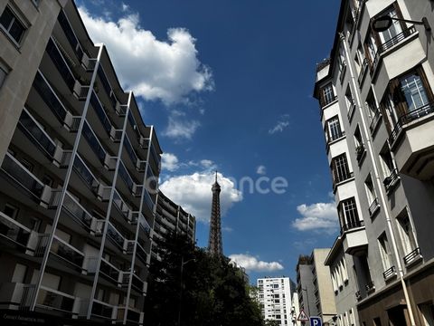 A proximité de la Tour Eiffel, à vendre 3 pièces, métro Bir-Hakeim PARIS 15EME ARRONDISSEMENT (75)