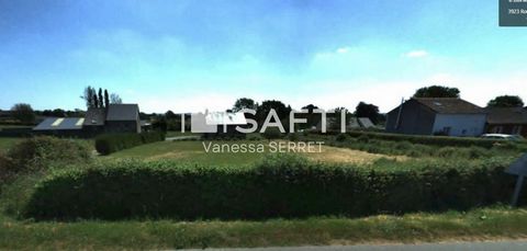 Terrain constructible de 935m2 sur Caumont sur Aure