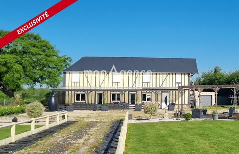 Ravissante maison à colombage à quelques minutes de Pont Audemer