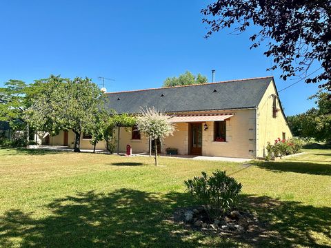 Maison à vendre Longére de charme à VIVY (49) - 1 hectare de terrain - à proximité de Saumur