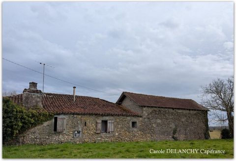 Ancienne maison de village à rénover avec dépendance attenante et vue Pyrénées à SAINT GERME (32)