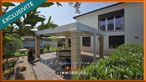 Brignoles : Maison de 170 m² sur un terrain de 627 m² avec T1 indépendant, piscine, pergola bioclimatique, carport...