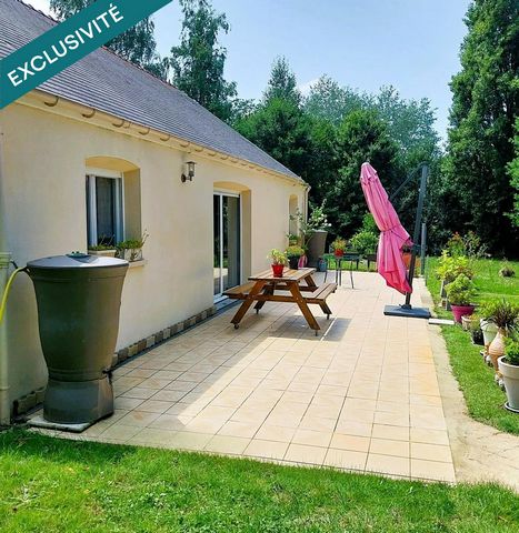 Maison plain-pied, 3 chambres dans un domaine forestier