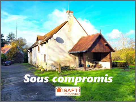 Longère 4ch +Grange +Jardin