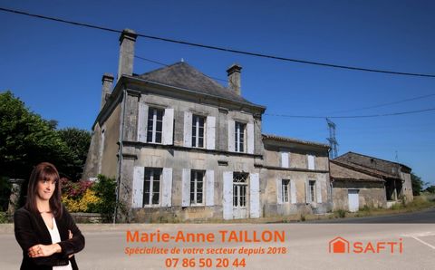 Maison de Maître à fort potentiel sur un terrain de plus d'un hectare avec dépendances