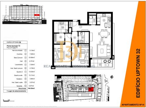 UPTOWN 32 is a new residential development located in São Martinho, one of the most sought-after areas in Funchal. Offering T1 and T2 units, it features spacious, well-lit bedrooms with generous areas, ideal for those who value comfort and functional...