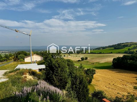 Terrain à construire avec permis et dalle déjà réalisé