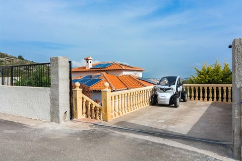 Escape to this serene villa in Pedreguer, where panoramic sea views and lush forest surroundings create the perfect setting for a peaceful family retreat. With 3 inviting bedrooms, the home accommodates up to 6 guests and features a private pool, a s...