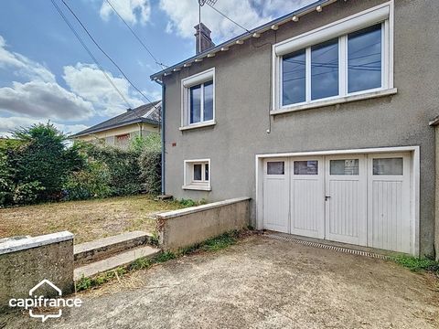 A VENDRE Maison avec sous-sol, jardin et 2 chambres à Thouars