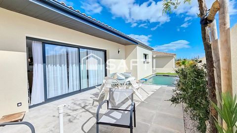 Villa RT2020 de plain-pied 113 M² - 3 chambres - piscine - garage