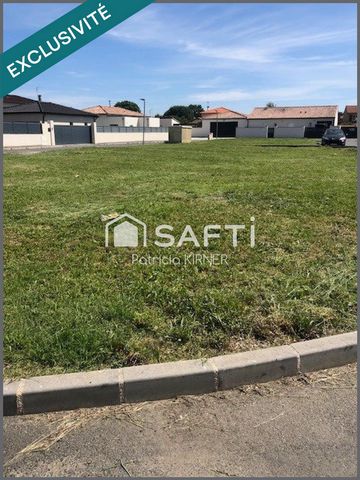 Terrain plat prêt à construire de 310 m²