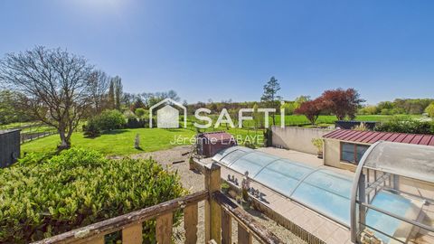 ? Un havre de paix familial avec accès à la rivière et piscine couverte !