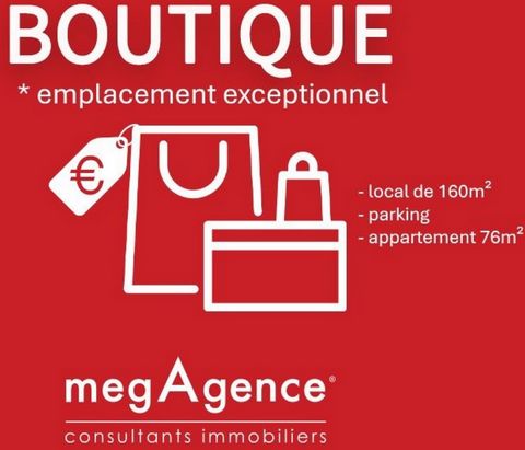 DOLUS D'OLERON, LOCAL EXCEPTIONNEL DE 160m² + APPARTEMENT