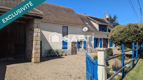 À vendre – Longère rénovée avec terrain arboré, à 10 min de Saint-Amand-Montrond