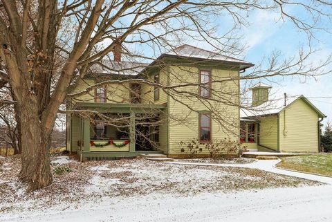 Stunning and hard to find 113.5 acre farm nestled in the Charming Granville Community. The Victorian House features over 2700 sq feet, tall ceilings, original hardwoods, slate roof, 4 bedrooms, 2 full baths, first floor laundry, amazing working kitch...