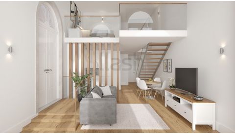 New Loft next to Cais de Gaia, located on the ground floor with a balcony of 14.22m2. This Loft features a gross private area of 134.13m2 divided by two T0 apartments. In total it has two kitchenettes, three bathrooms and two bedrooms, one of them su...