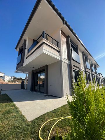 Semi detached villa on 2 floors with 3 bedrooms 2 bathrooms a living room with open plan kitchen and it's located in didim Altinkum, Turkey. For more detailed information please contact us. Features: - Air Conditioning - Alarm - Balcony - Barbecue - ...