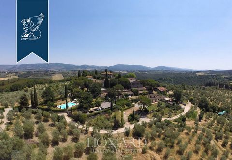 This marvelous luxury villa for sale is girdled by the green Tuscan hills a few minutes away from Florence. This elegant property has been perfectly refurbished with great attention; it consists of the main villa, which sprawls over roughly 740 m², a...