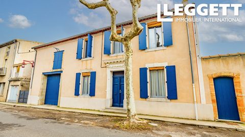 A18819AGU11 - Take a step back in time and see this impressive, 170m2 Maison de Maître spread lavishly across 2 floors and made up of 4 bedrooms, with a delightfully private garden, and over 270m2 of outbuildings dying to be renovated into beautiful ...